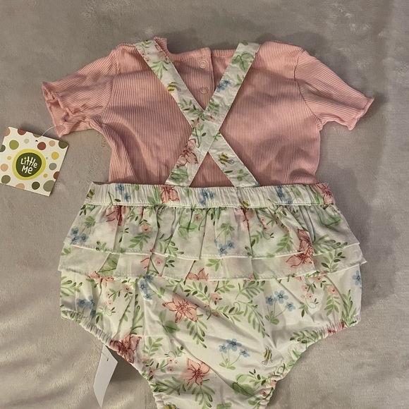 Little me floral romper - Picture 2 of 5